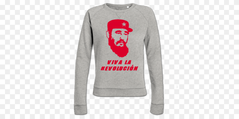 T Shirt For Kids Tco0136 Fidel Castro Viva La Revolucion, Sweatshirt, Sweater, Sleeve, Long Sleeve Free Png Download