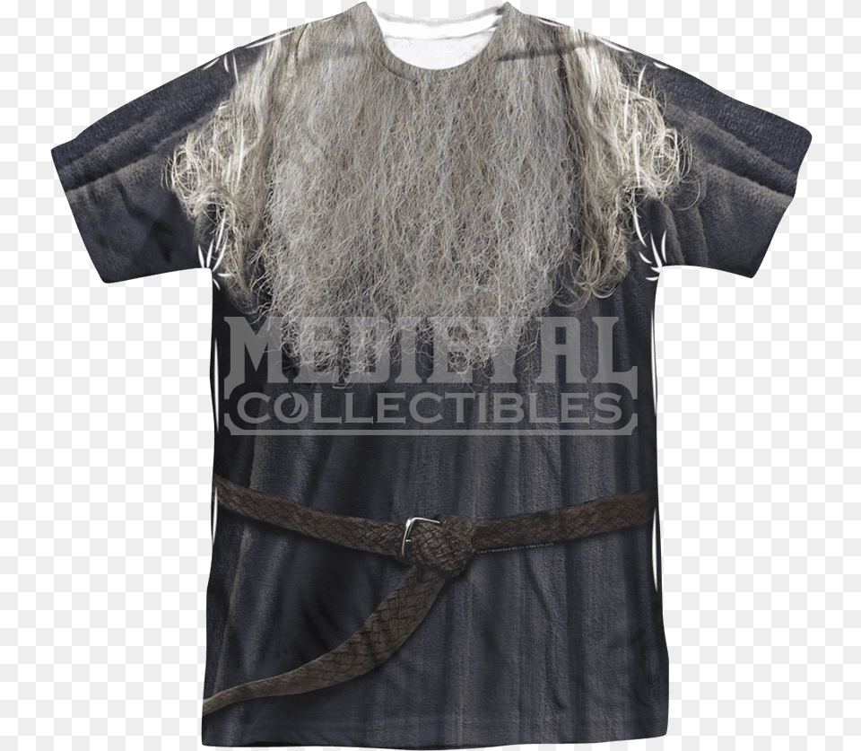 T Shirt Gandalf, Blouse, Clothing, Person Png