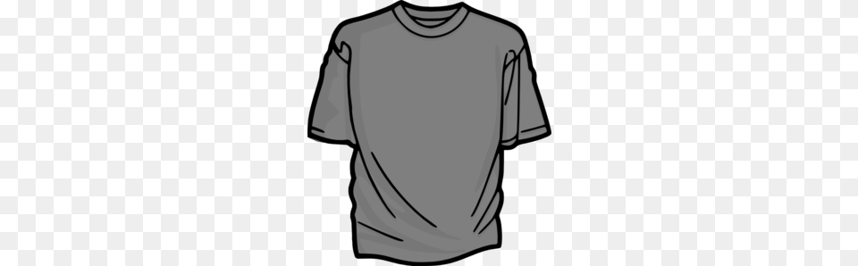 T Shirt Gray Clip Art, Clothing, T-shirt Free Png