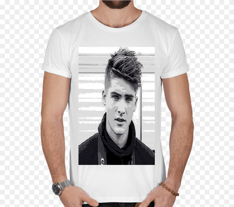 T Shirt Homme 180g Cody Christian Par Mariposa7 T Shirt, Clothing, T-shirt, Adult, Male Free Png