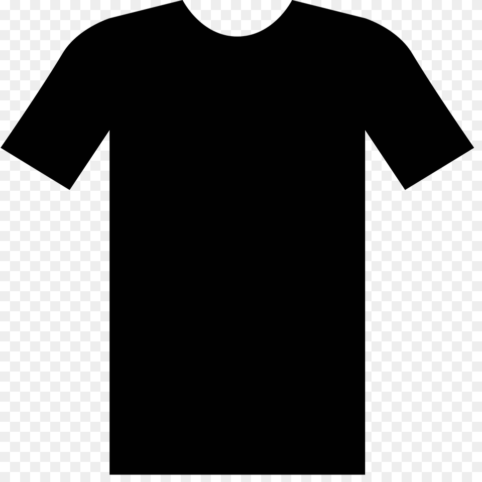 T Shirt Icon, Gray Free Png Download