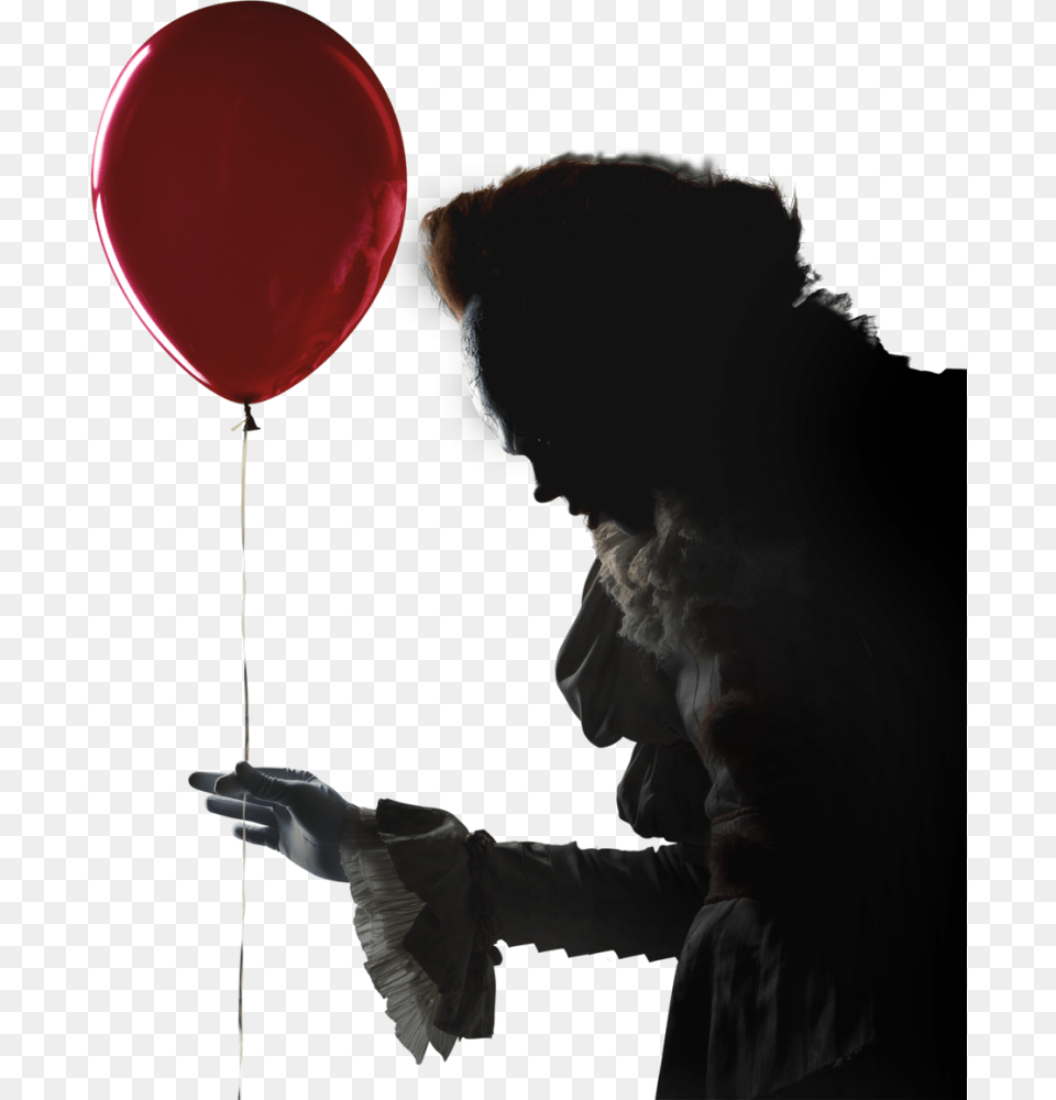 T Shirt It Canvas Print Misery Printing Pennywise, Balloon, Adult, Man, Male Free Png Download