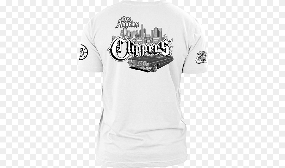 T Shirt La Clippers Mr Cartoon, Clothing, T-shirt, Car, Transportation Free Png Download