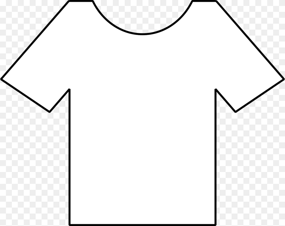 T Shirt Line Art, Clothing, T-shirt Free Png