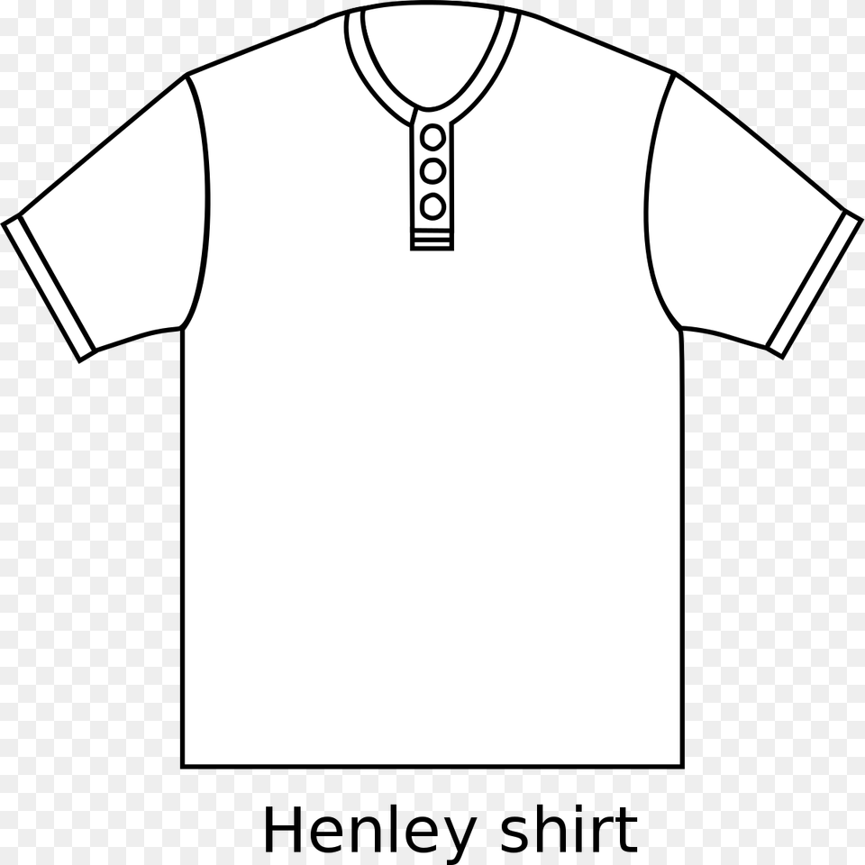 T Shirt Line Svg, Clothing, T-shirt Free Png