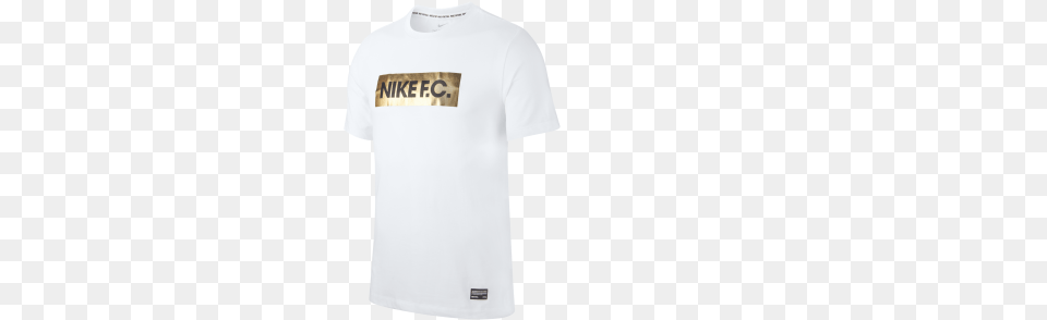 T Shirt Nike Fc Dry Tee Gold Block Shirt Nike Gold, Clothing, T-shirt Png