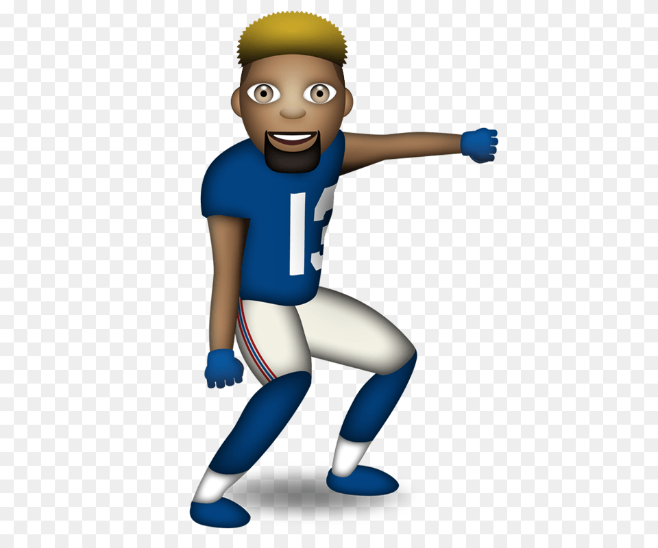 T Shirt Odell Beckham Jr Emoji Polyester Printing, People, Person, Baby, Face Png