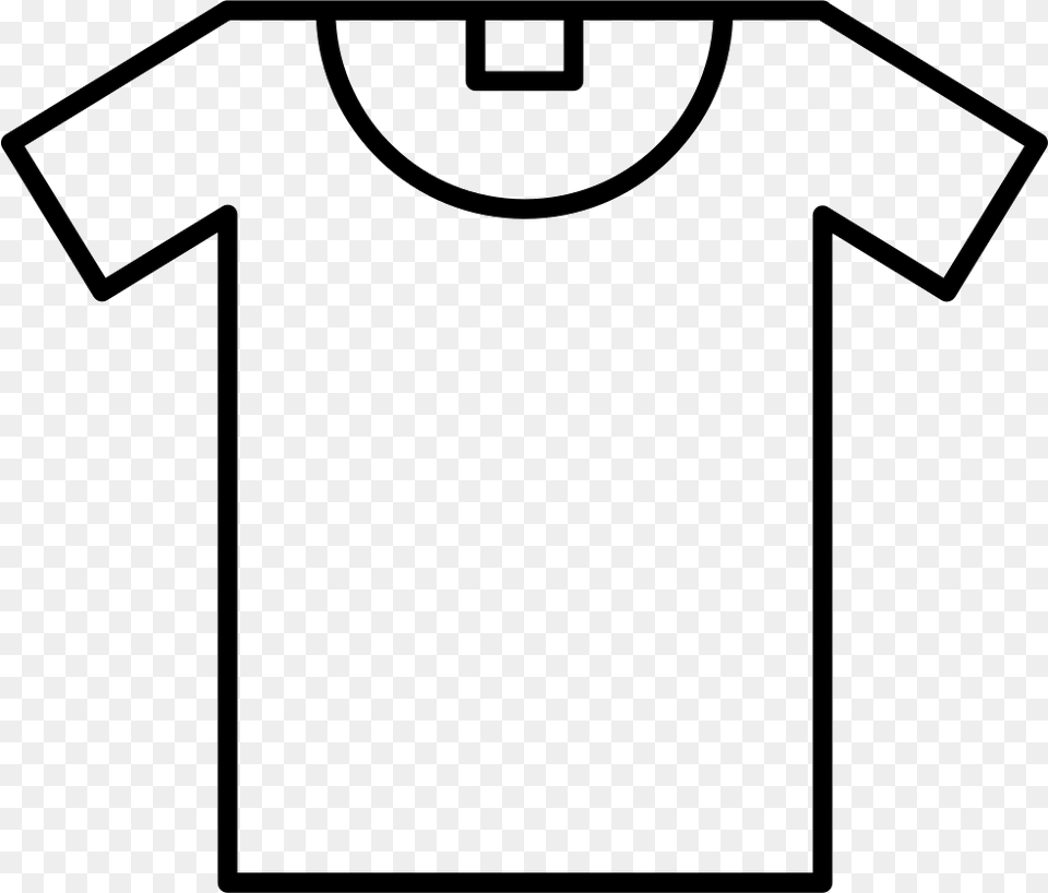 T Shirt Outline Icon Free Download, Clothing, T-shirt Png