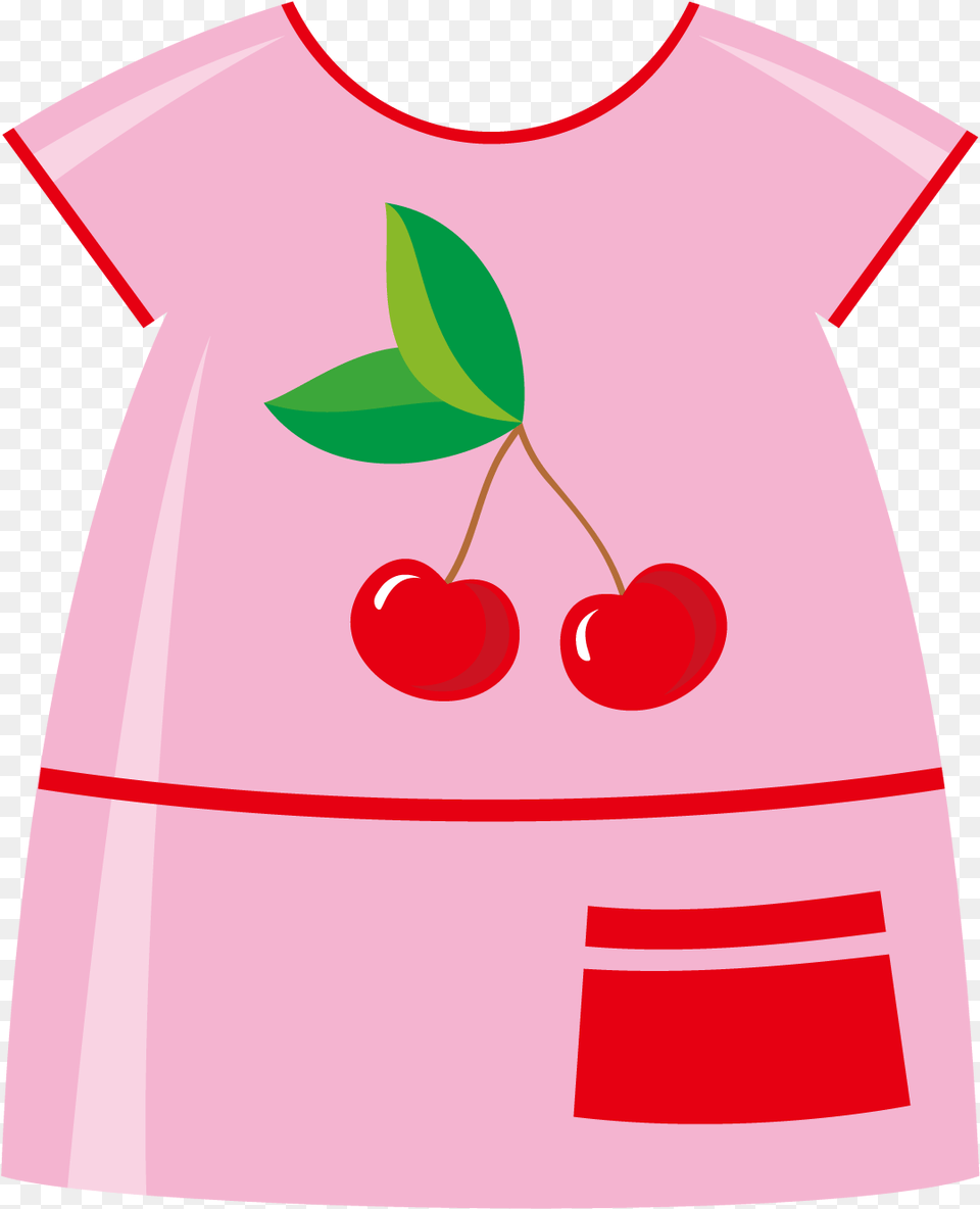 T Shirt Pink Clip Art, Cherry, Food, Fruit, Plant Free Png