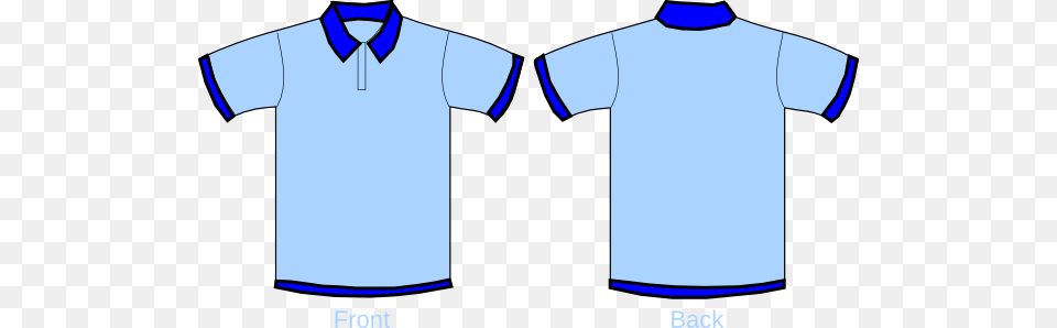 T Shirt Polo Shirt Blue Collar T Shirt Clipart, Clothing, T-shirt Free Png Download