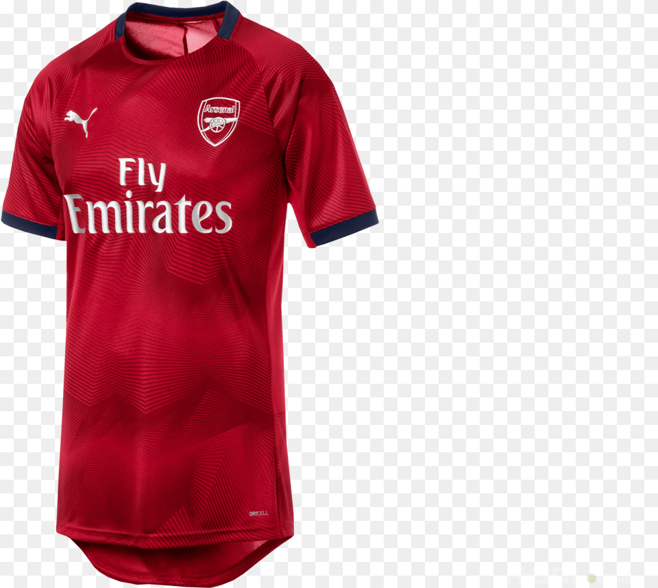 T Shirt Puma Arsenal Fc Graphic 01 Liverpool Home Kit Clothing, T-shirt, Jersey Png Image