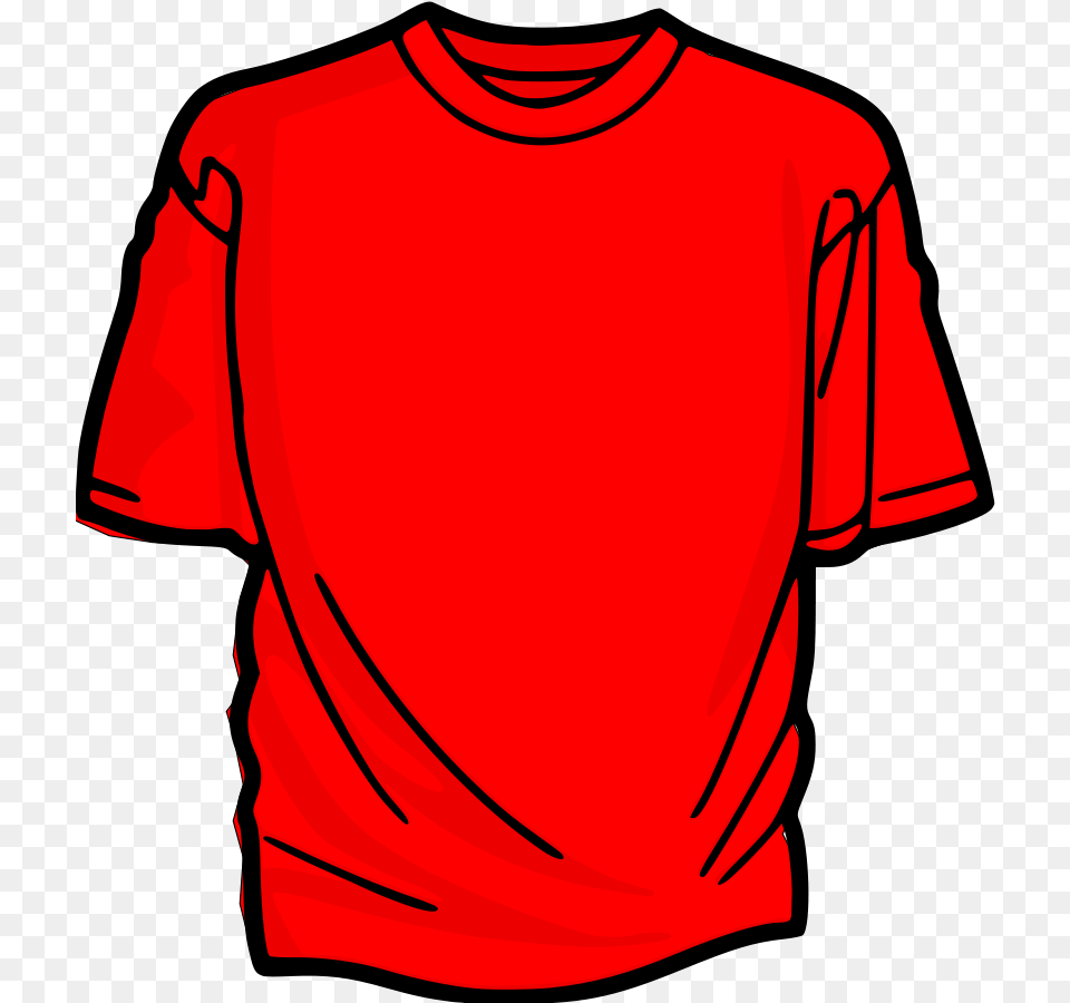 T Shirt Red Design Clip Arts For Web, Clothing, T-shirt Free Png Download