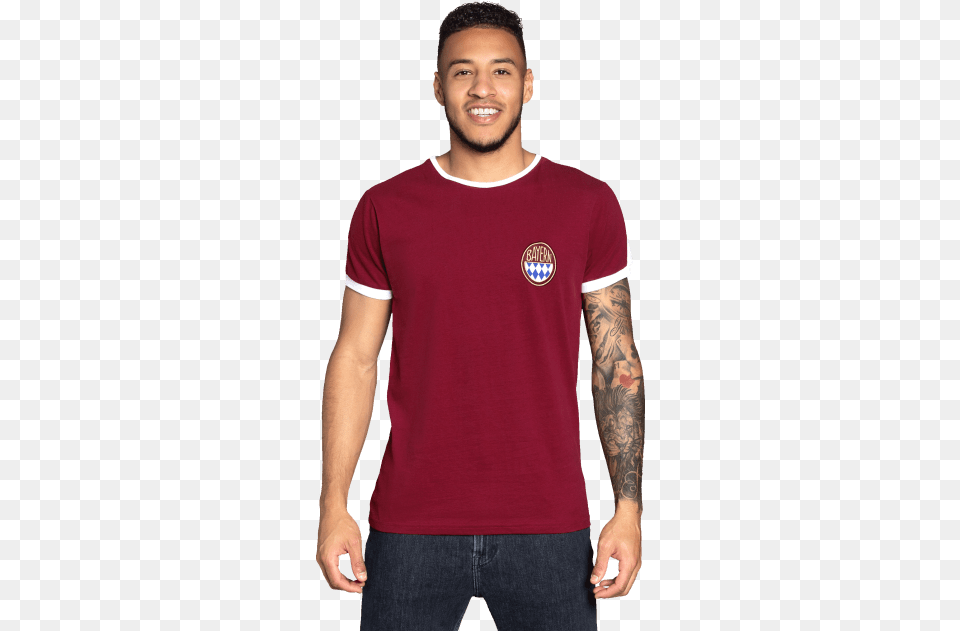 T Shirt Retro T Shirt, Maroon, Clothing, T-shirt, Sleeve Free Png Download