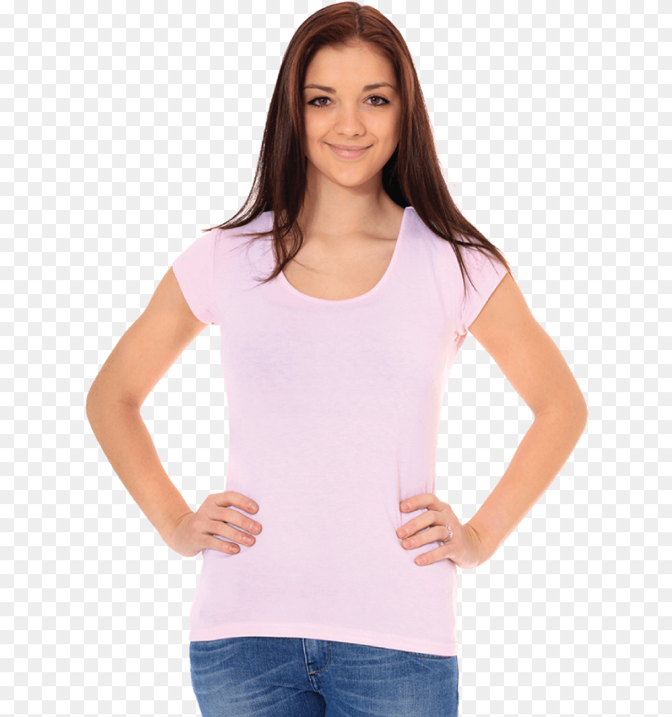 T Shirt Shoulder Distraction The Kentucky Derby Distracted Teen Girl Transparent, Adult, T-shirt, Person, Woman Free Png