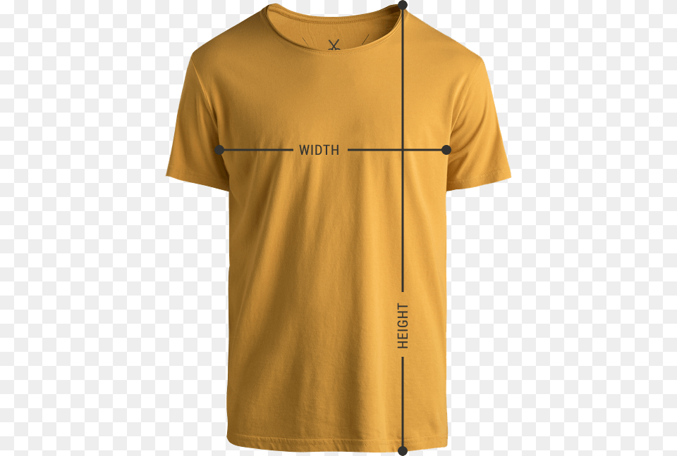 T Shirt Size Chart, Clothing, T-shirt Free Png Download