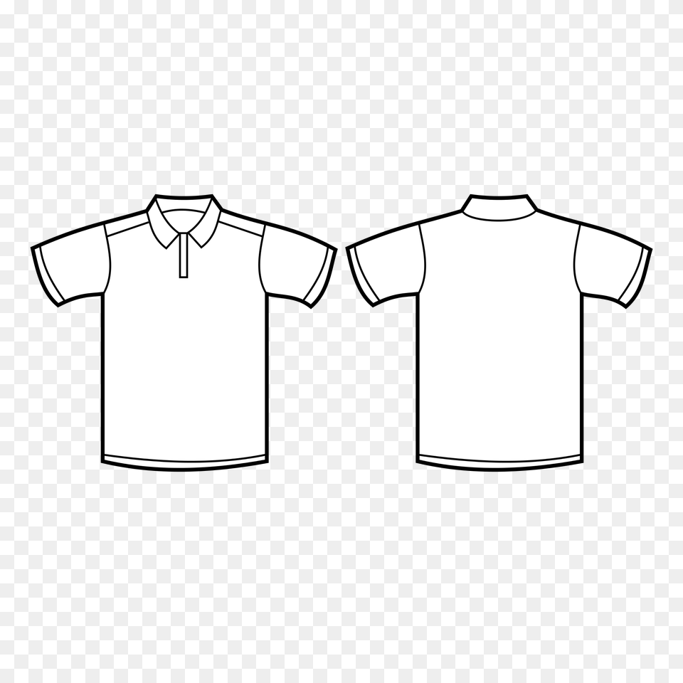 T Shirt Template Picture Polo Shirt Template, Clothing, T-shirt Png Image