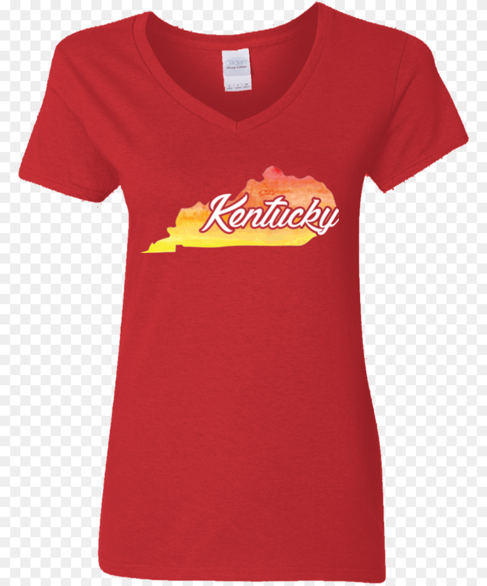 T Shirt Watercolor Kentucky Home T Shirts Coca Cola Est, Clothing, T-shirt Png Image