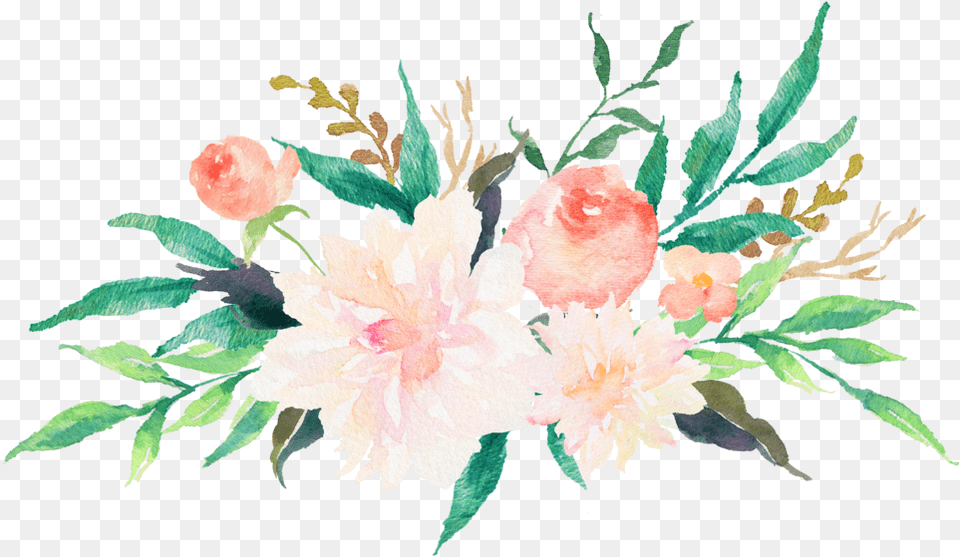 T Shirt Watercolor Painting Logo Pastel Watercolor Flowers, Flower, Plant, Art, Floral Design Png