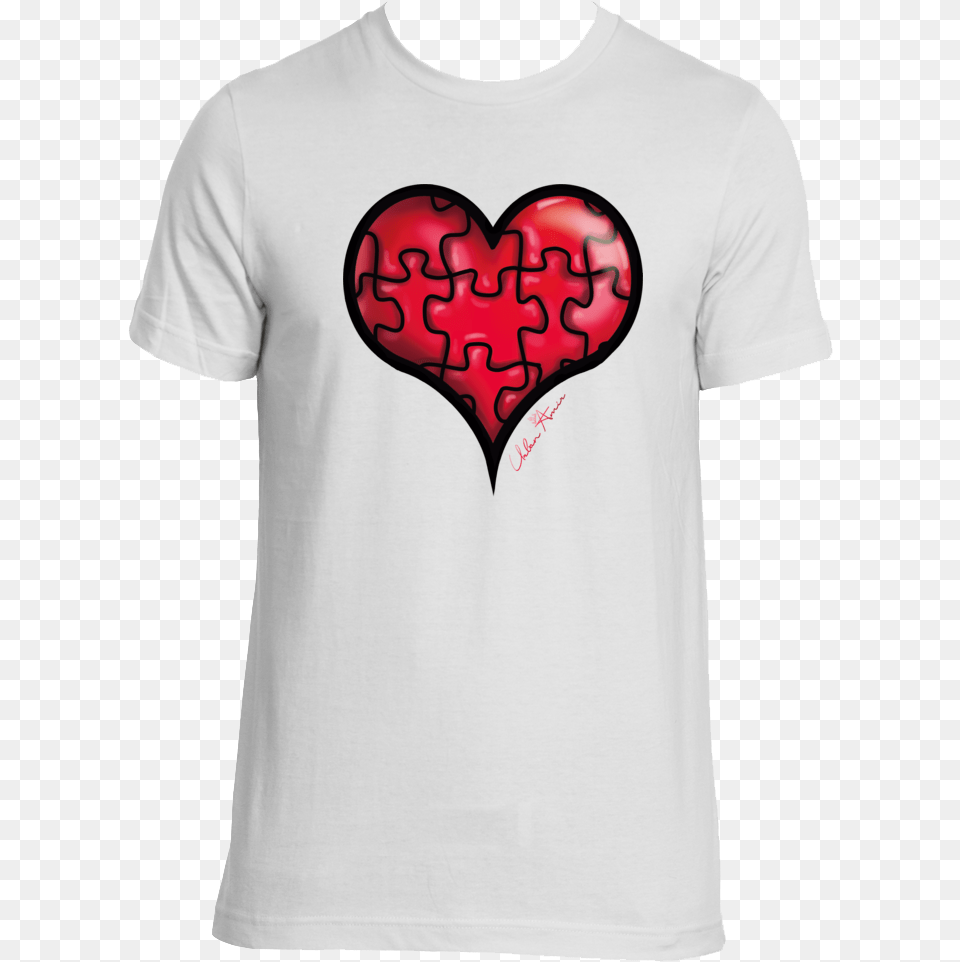 T Shirt With A Heart Image Background T Shirt, Clothing, T-shirt, Symbol, Love Heart Symbol Png