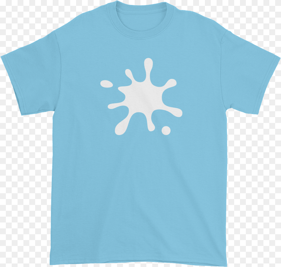 T Shirt With White Splatdata Zoom Cdn Pastelle Basketball T Shirt, Clothing, T-shirt, Stain, Beverage Free Png