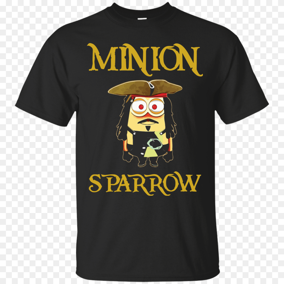 T Shirts Hoodies Sweatshirts Jack Sparrow Caribbean Sparrow Minion, Clothing, T-shirt, Shirt, Baby Free Png