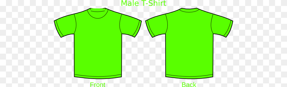 T Shirts Plain Neon Green T Shirt, Clothing, T-shirt Png Image