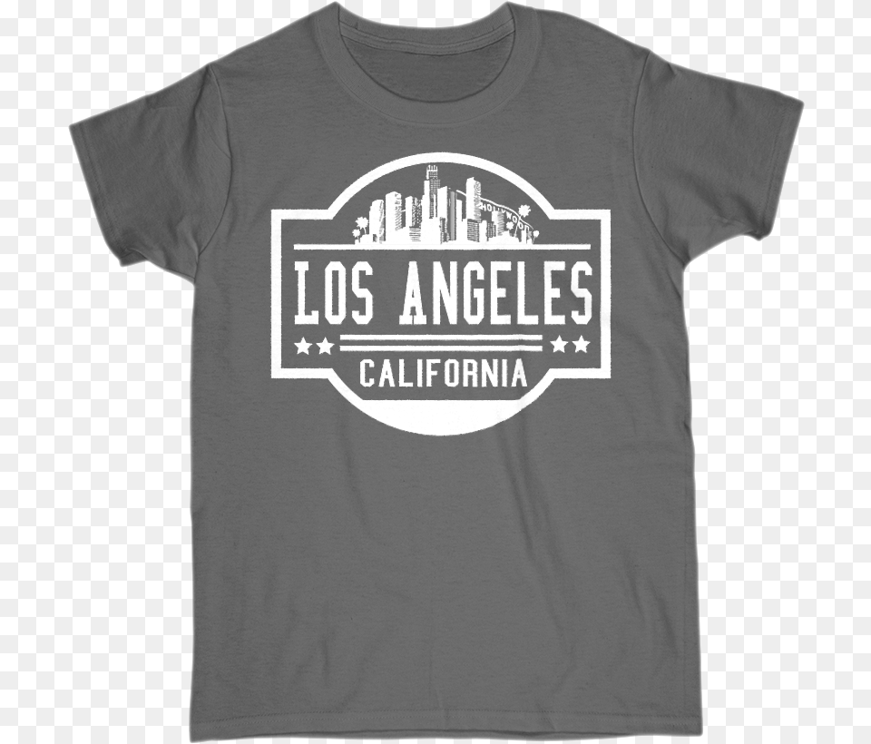 T Shirts S Black Los Angeles Skyline California New York Philharmonic T Shirt, Clothing, T-shirt Png