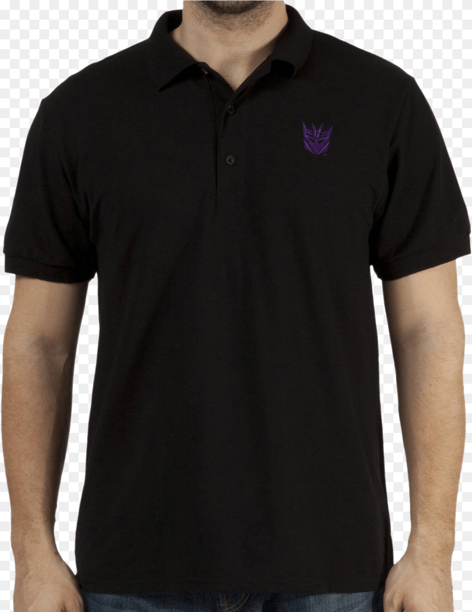 T Shirts Shirts Transformers Decepticons Symbol Adult Polo Shirt, Clothing, Sleeve, T-shirt, Male Free Transparent Png