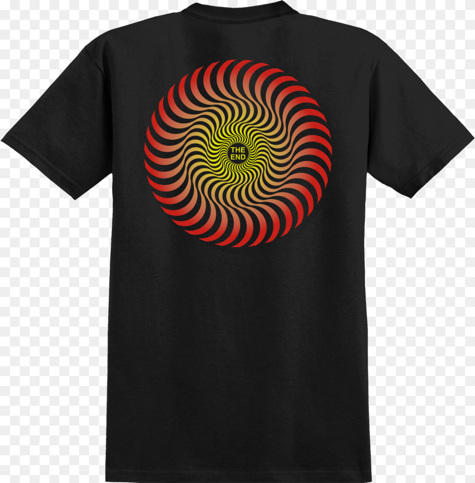 T Shirts Spitfire Classic Swirl Fade, Clothing, T-shirt, Spiral Free Transparent Png