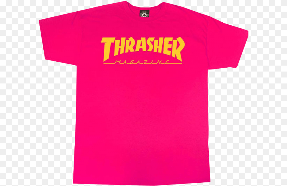 T Shirts Thrasher Skate Mag Thrasher Magazine, Clothing, Shirt, T-shirt Free Png Download