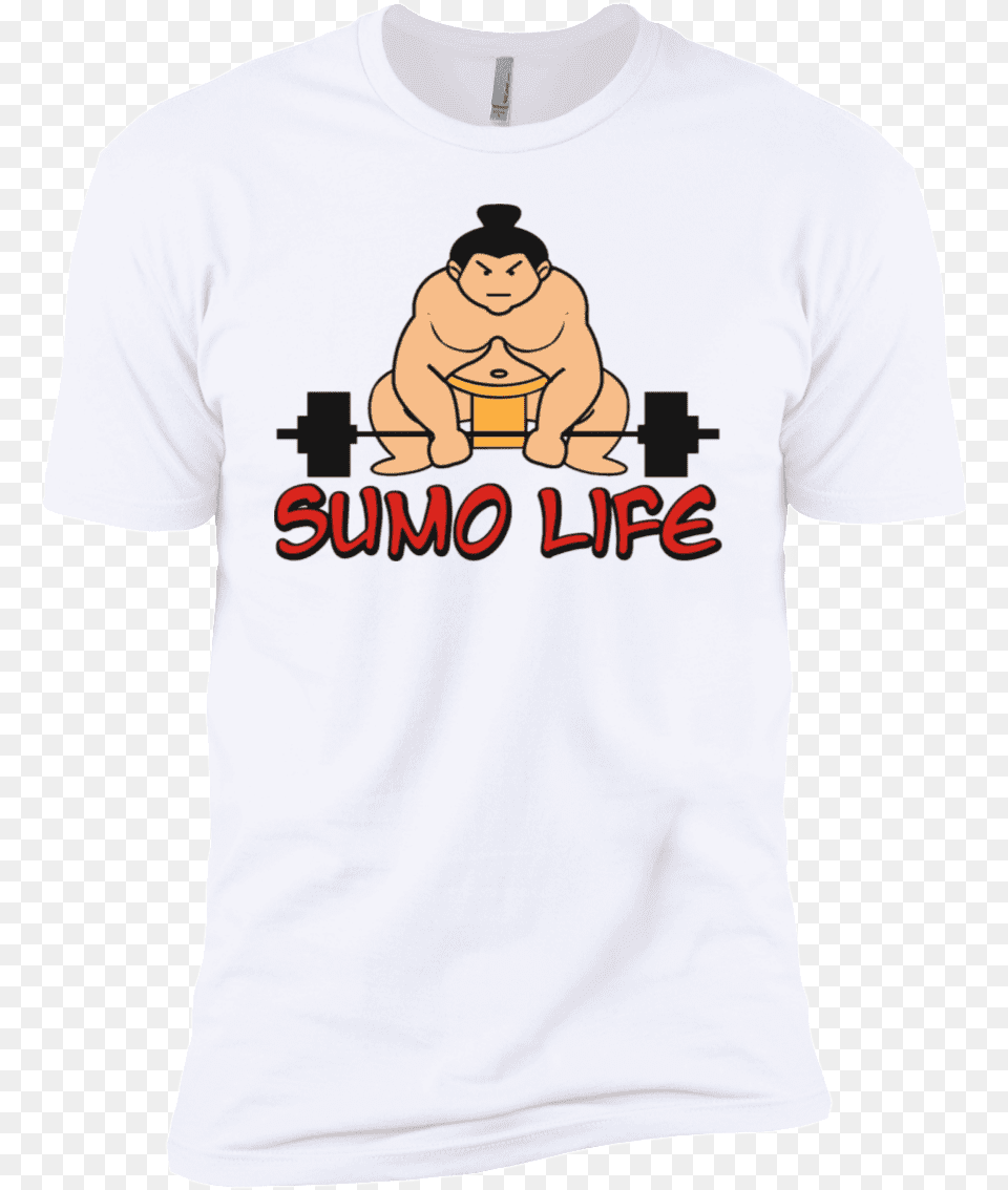 T Shirts White X Small Sumo Life Xc Teeclass T Shirt, Clothing, T-shirt, Animal, Mammal Free Png