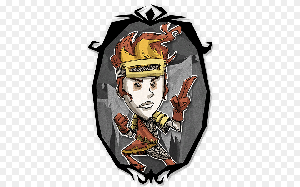 T Starve Together Icon Snowfallen Don T Starve, Publication, Book, Comics, Photography Png