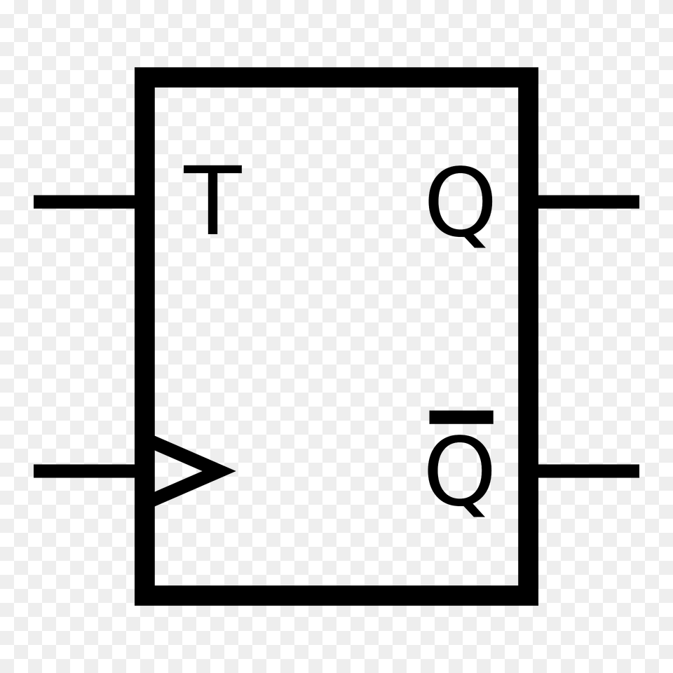 T Type Flip Flop Clipart, Diagram Png Image