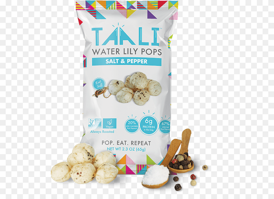 Taali Taali Water Lily Pops Salt Amp Pepper Large Chicken Tikka Masala, Powder, Food, Snack Free Transparent Png