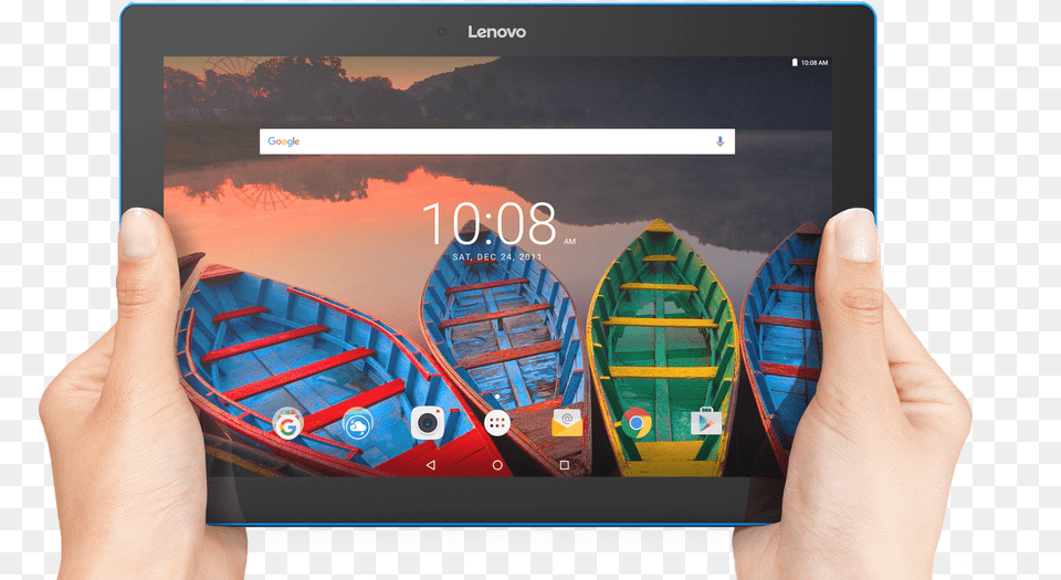 Tab 10inch Tour Shot Front Home Screen 2017 06 02 Lenovo Tab 3 10, Computer, Electronics, Tablet Computer, Boat Free Png Download