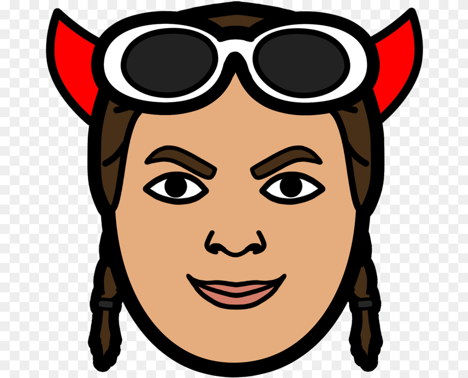 Tabasko Devil Portable Network Graphics, Accessories, Goggles, Person, Woman Png