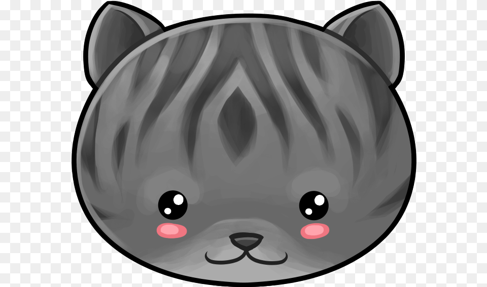 Tabby Grey Cat, Disk Png Image