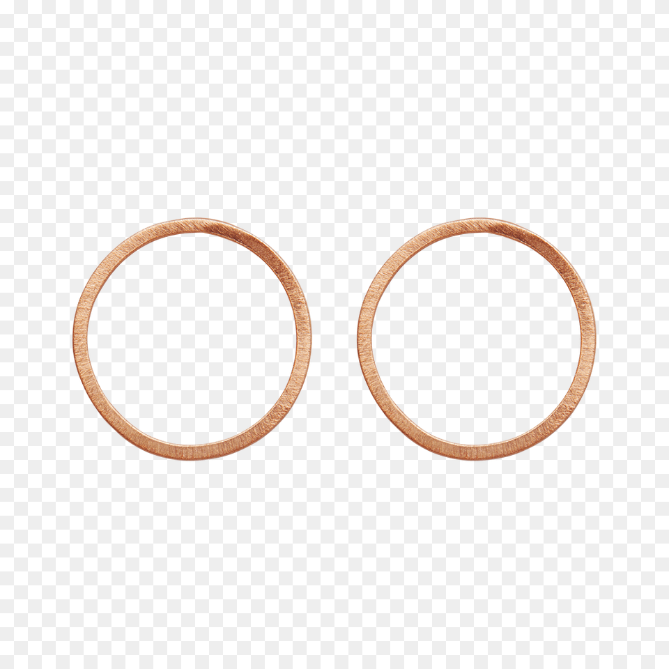 Tabitha Circle Mega Earring Rose Gold Plating, Accessories, Jewelry, Hoop Free Png Download