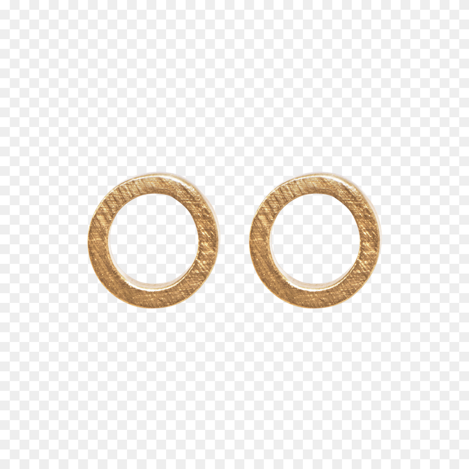 Tabitha Circle Mini Earring Gold Plating, Accessories, Jewelry, Bronze Png
