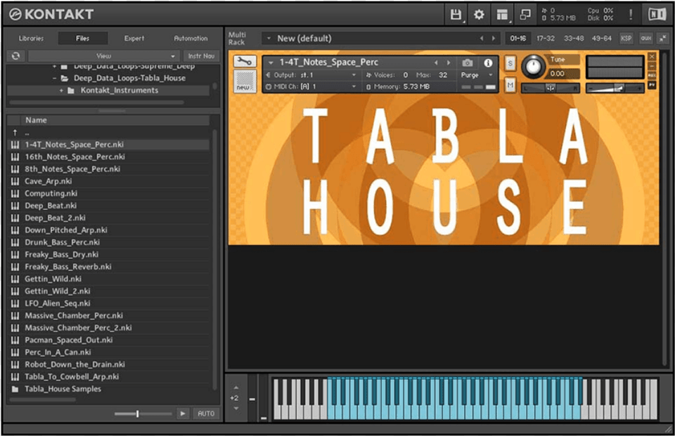 Tabla House Native Instruments, Computer Hardware, Electronics, Hardware, Screen Free Png Download