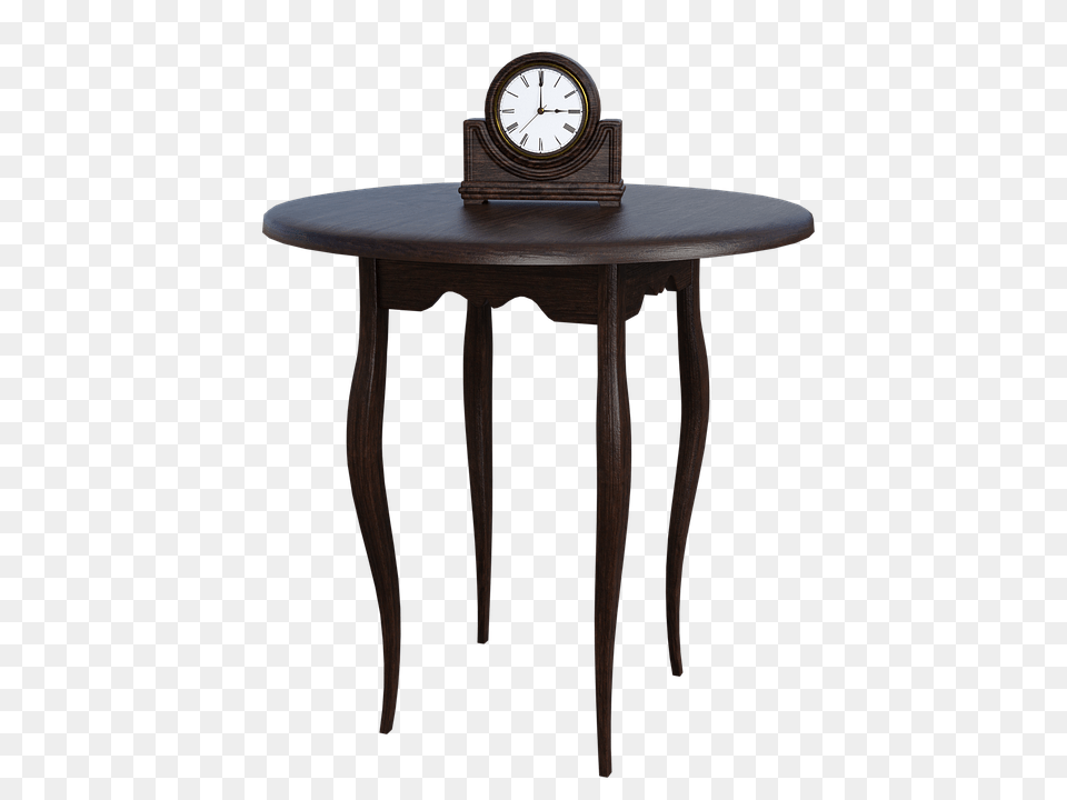 Table Furniture, Analog Clock, Clock, Coffee Table Png
