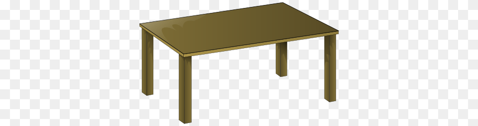 Table Clip Art, Coffee Table, Dining Table, Furniture, Desk Free Png Download
