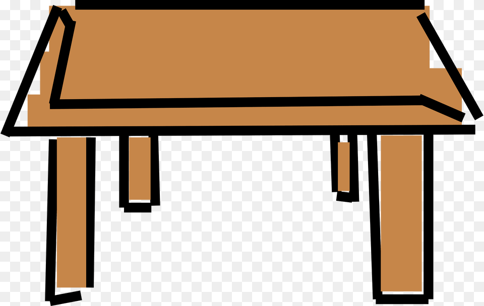 Table Clipart, Furniture, Wood, Desk, Indoors Png Image