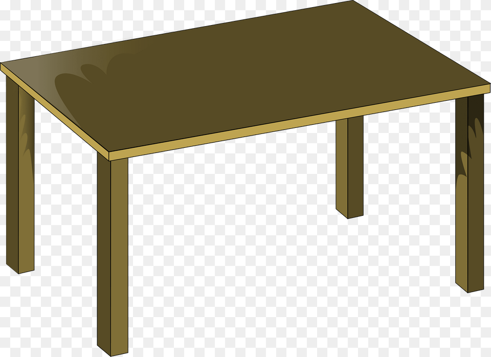 Table Clipart, Coffee Table, Dining Table, Furniture, Desk Free Png Download