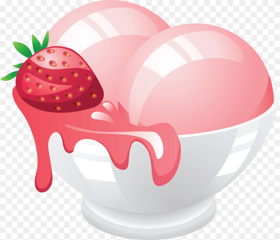 Table Clipart Clip Arts Related To Table Tennis Ball Ice Cream Cup Vector, Dessert, Food, Ice Cream, Berry Png Image