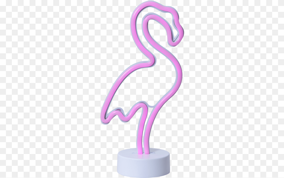 Table Decoration Neonlight Obi Flamingo Leuchte, Light, Neon, Smoke Pipe Png