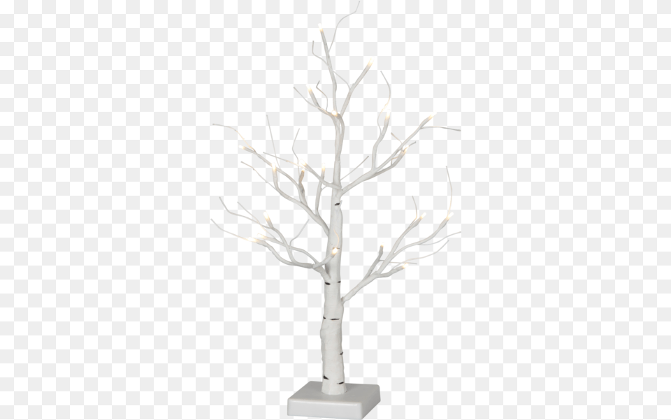 Table Decoration Tobby Tree White Tree Decoration, Furniture, Plant, Stand Free Transparent Png