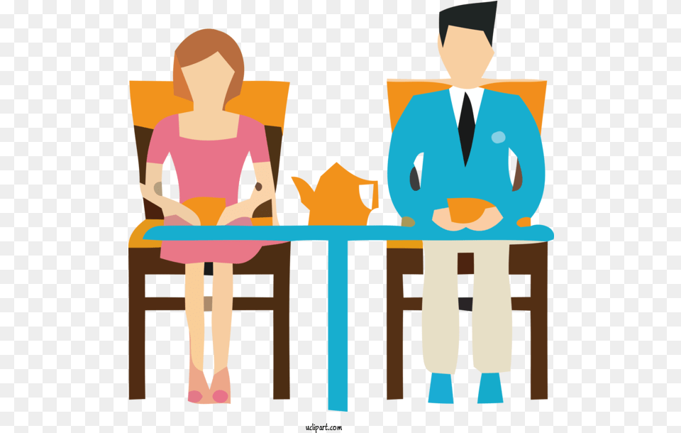 Table Furniture Cartoon For Parents Sitting, People, Person, Reading, Adult Free Transparent Png