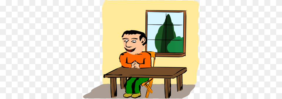 Table Furniture Chair Kitchen Sitting Sitting At The Table Clipart, Person, Head, Face, Baby Free Transparent Png