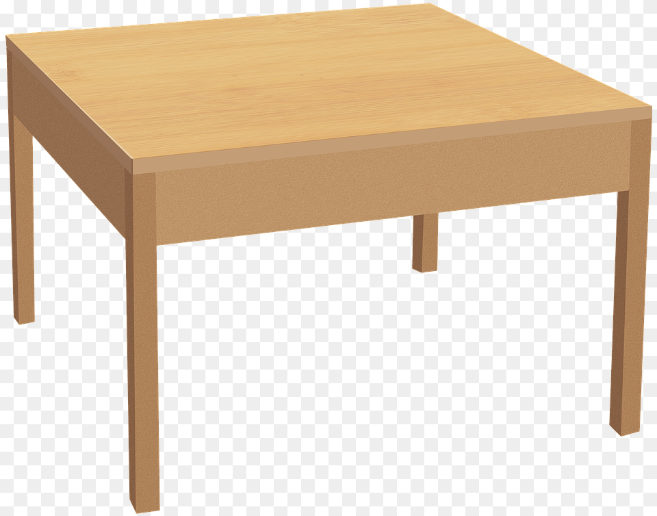 Table Painting Anime Wood Table Furniture Home Table Anime, Coffee Table, Dining Table, Plywood, Desk Free Png Download